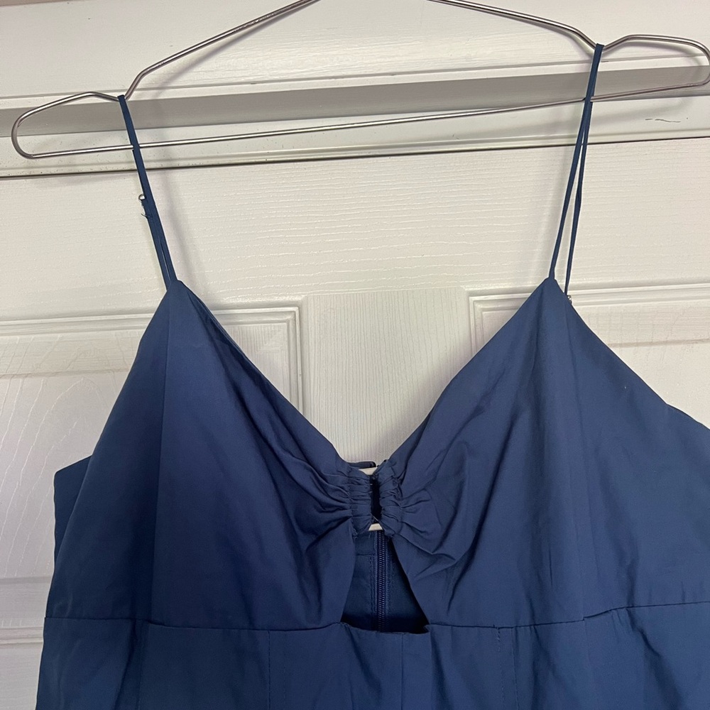 Banana Republic Blue Midi Dress Size 12 - NWT - Picture 5 of 5